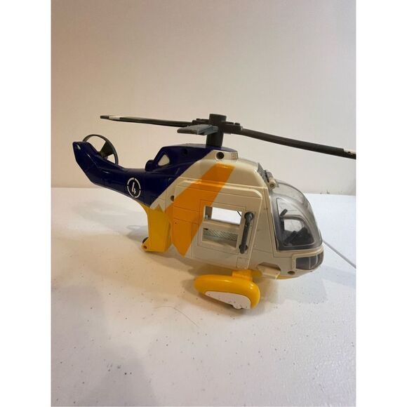 Fisher Price Imaginext Ocean Rescue Helicopter Winch Propellers 12” 2007 - Picture 3 of 5